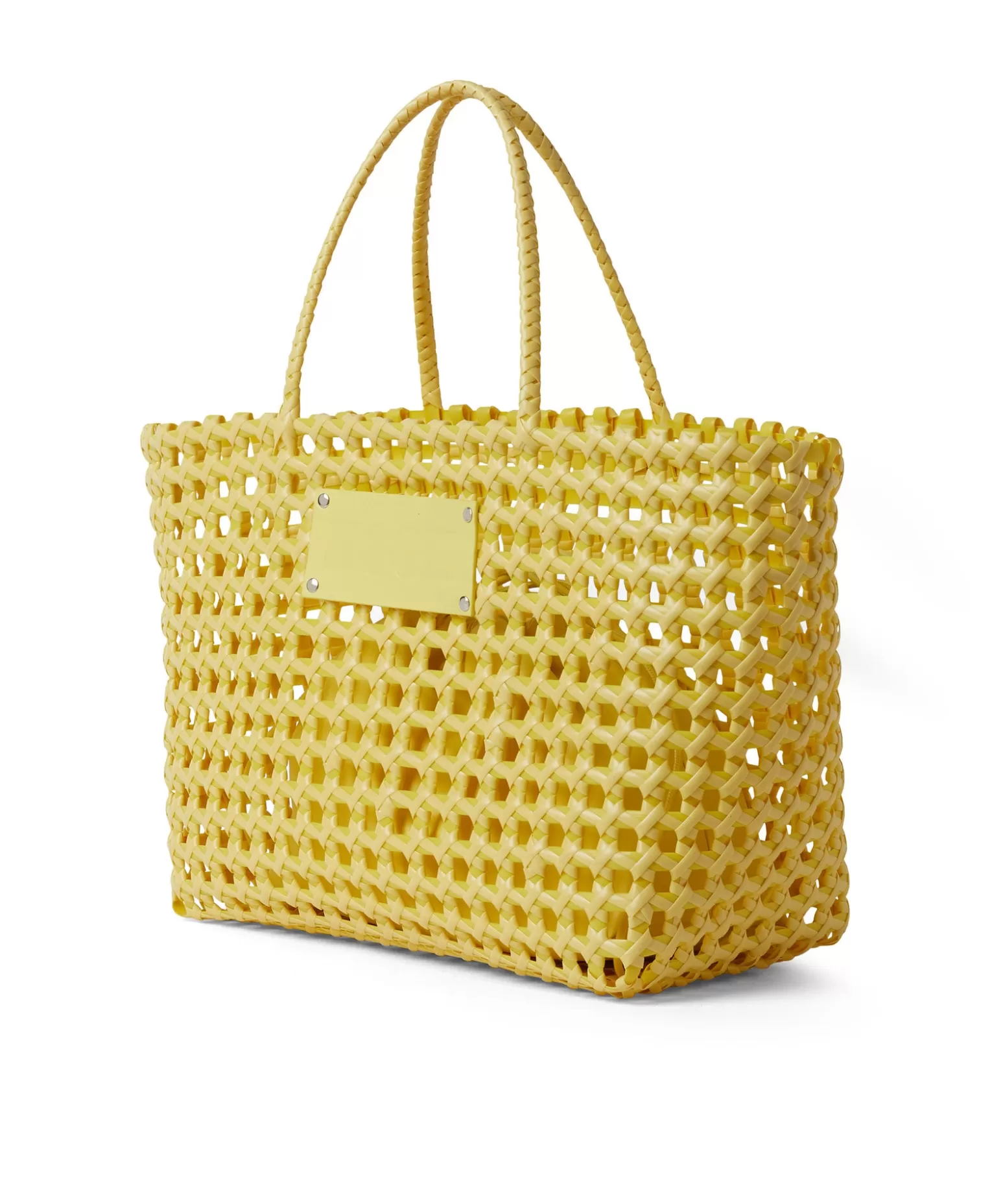 Donna MSGM Basket Net Bag Con Mini Pouch Corredata In Ecopelle