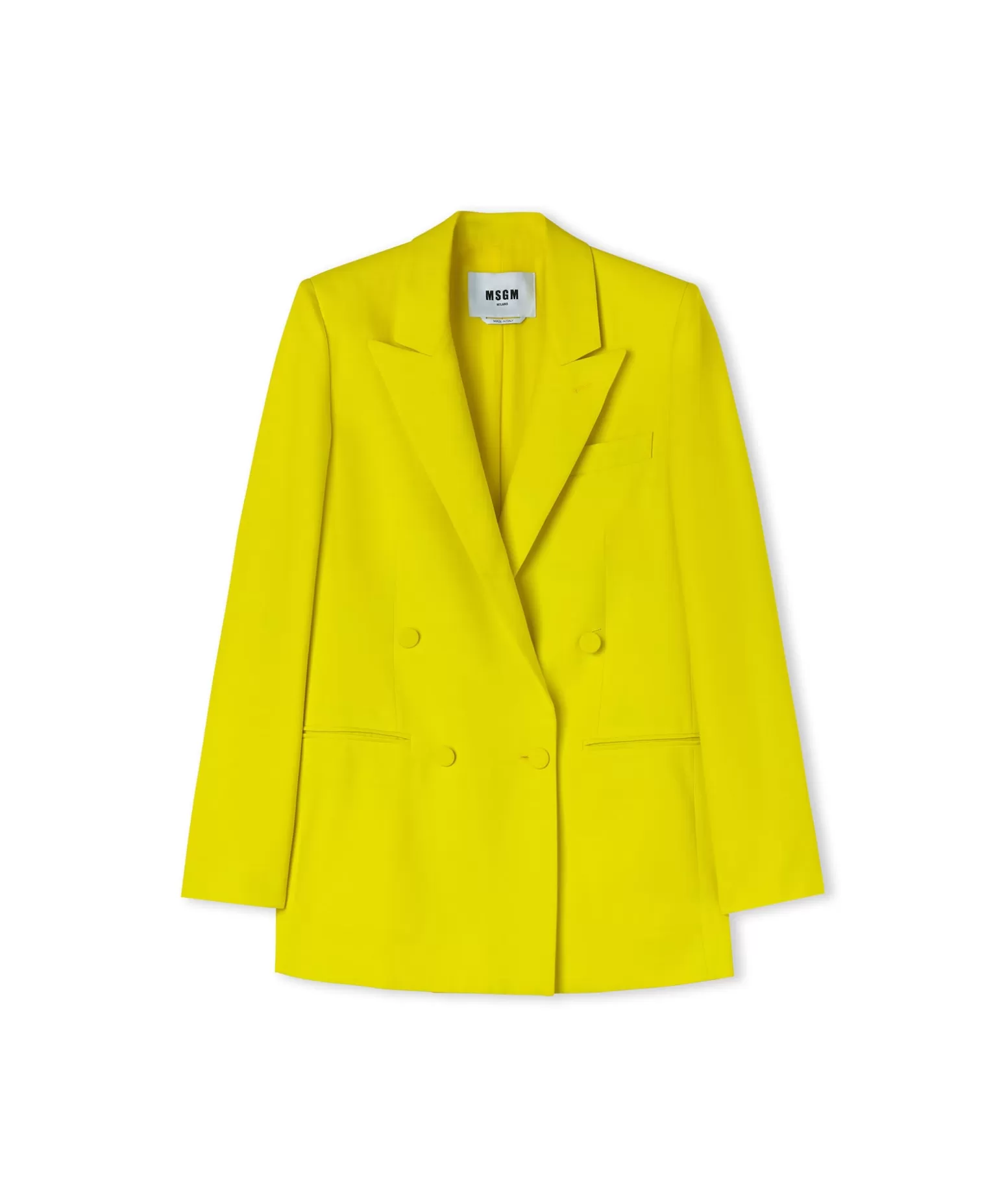 Donna MSGM Blazer Doppiopetto In Viscosa