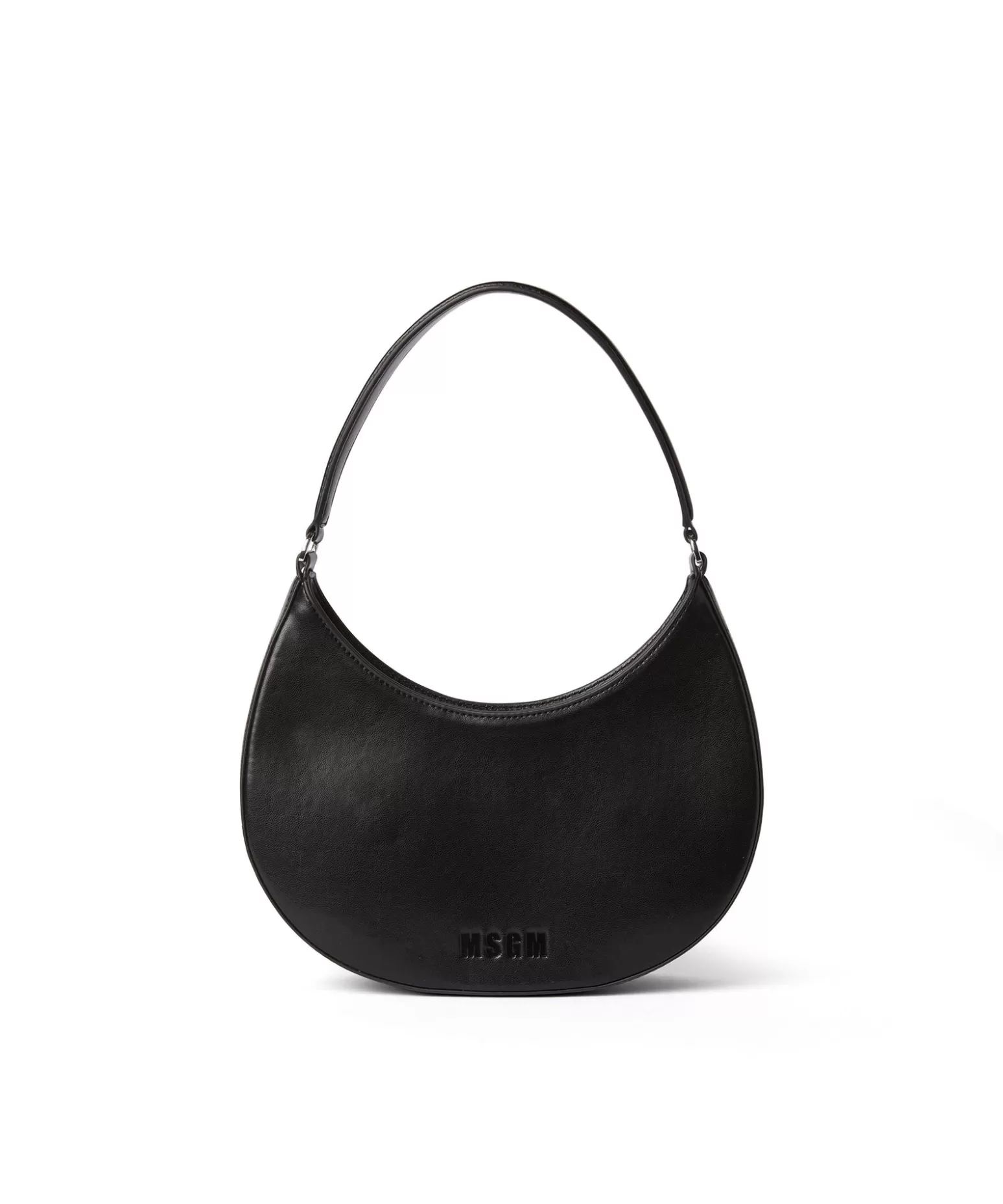 Donna MSGM Borsa Piccola A Spalla "Hobo" In Ecopelle Opaca