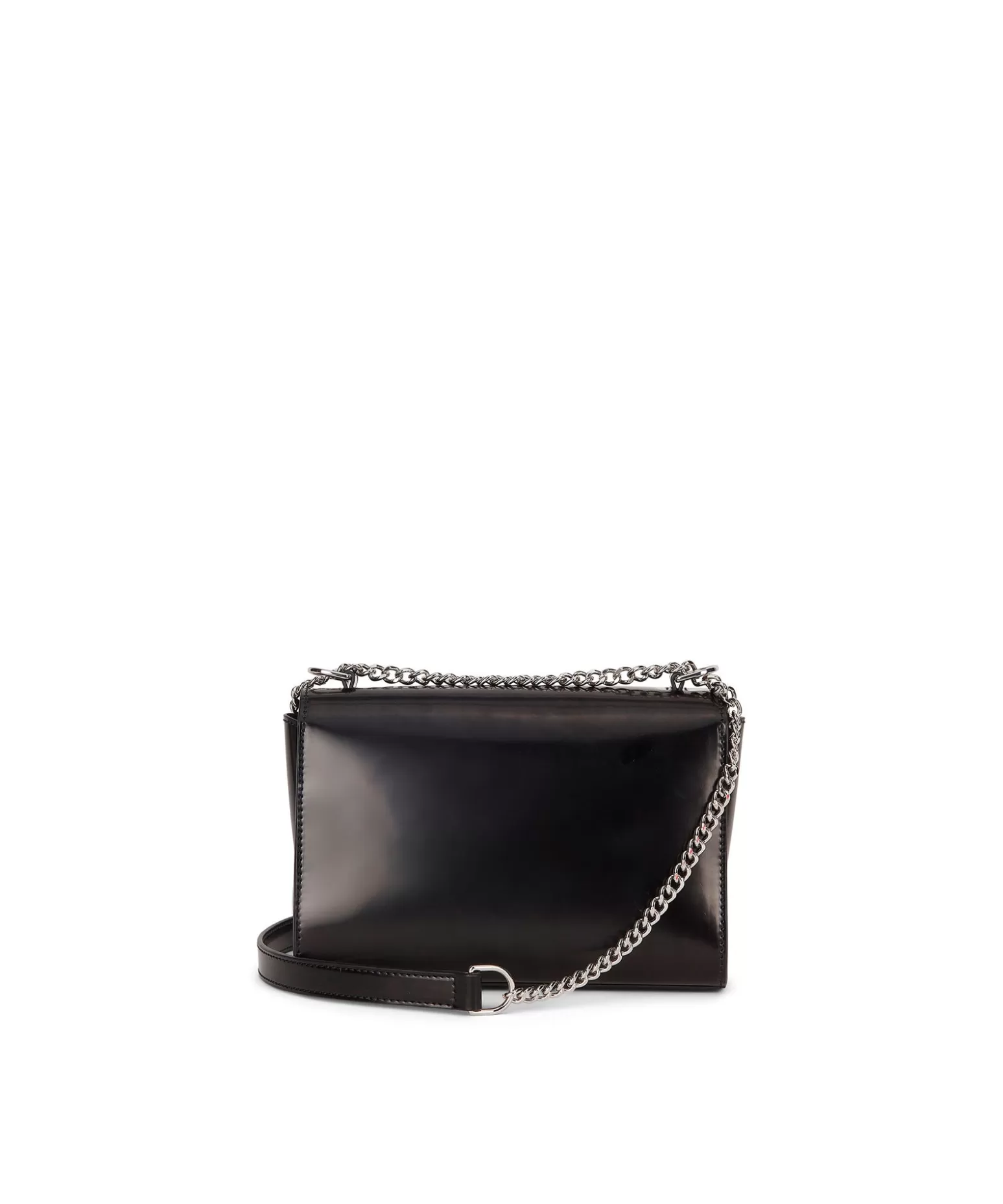 Donna MSGM Clic Bag Con Catena In Ecopelle Spazzolata