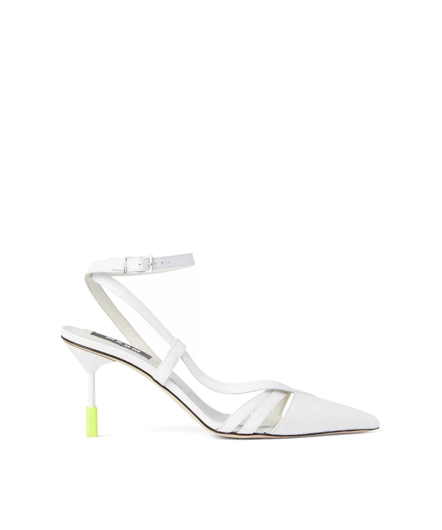 Donna MSGM Decollete Slingback In Vernice