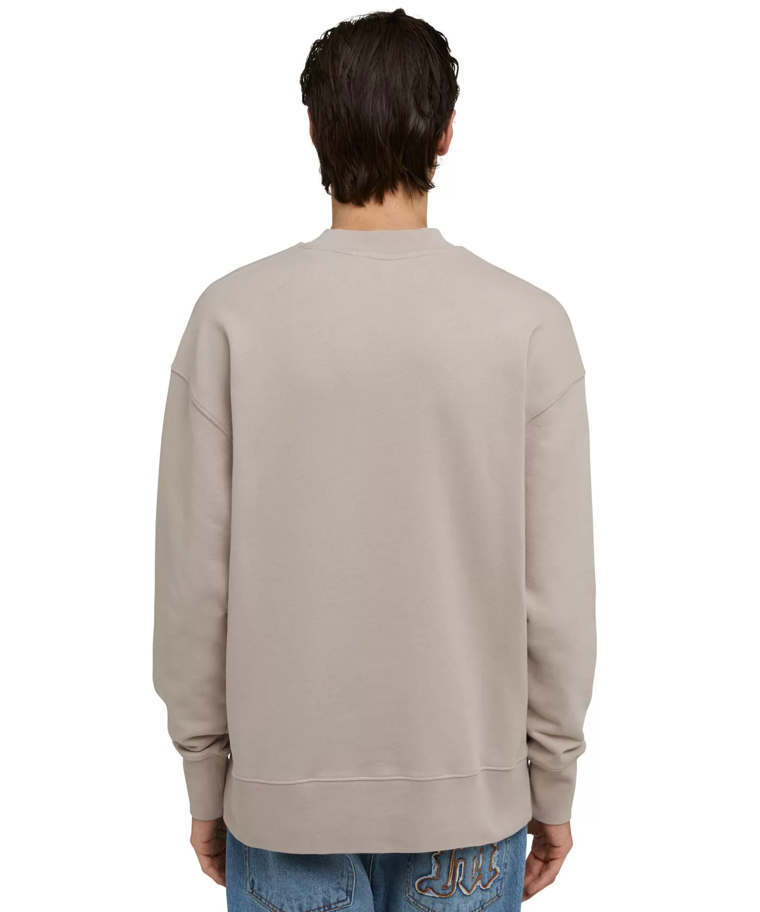 Donna MSGM Felpa Girocollo In Cotone Organico Della Capsule Fantastic Green