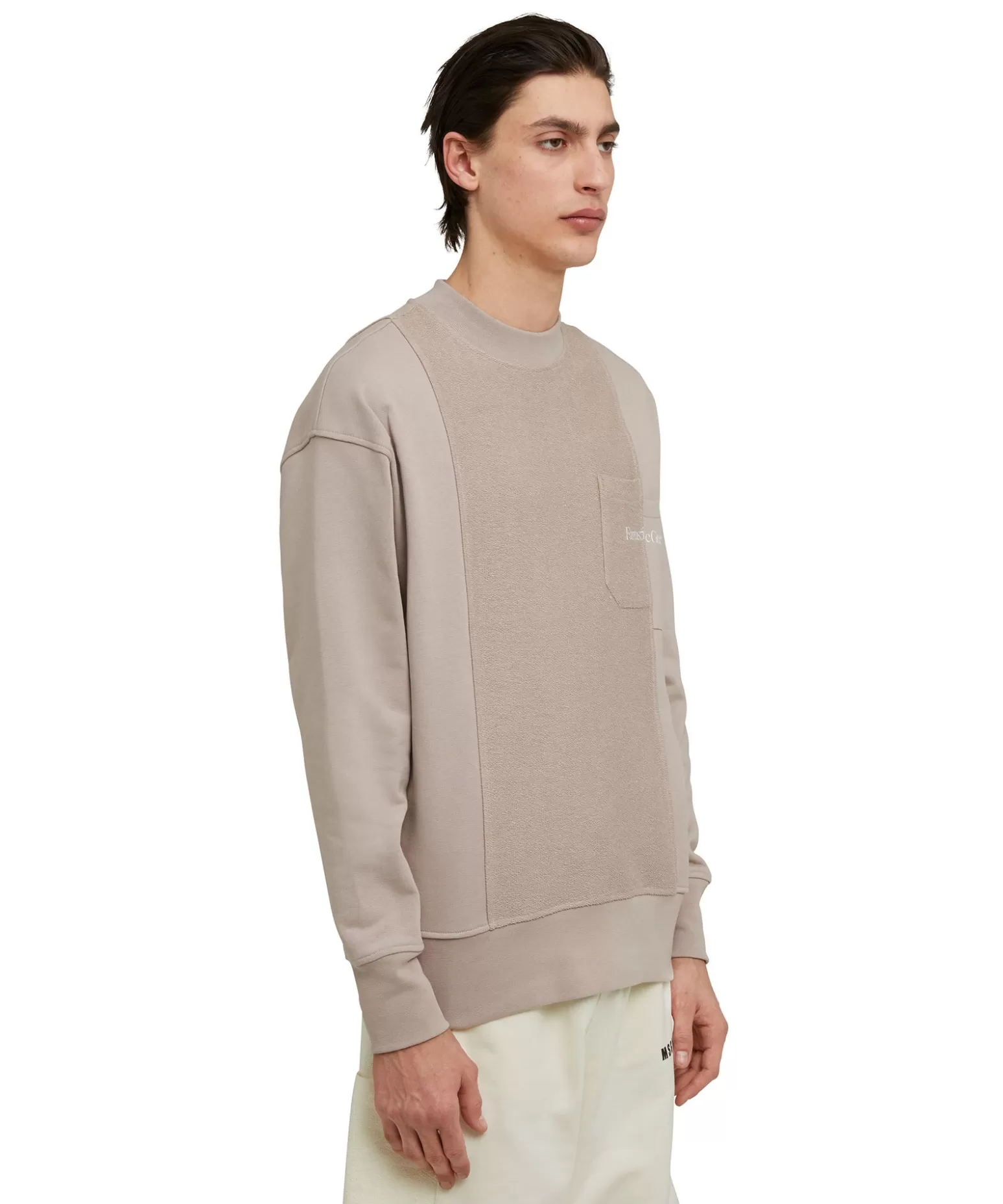 Donna MSGM Felpa Girocollo In Cotone Organico Della Capsule Fantastic Green