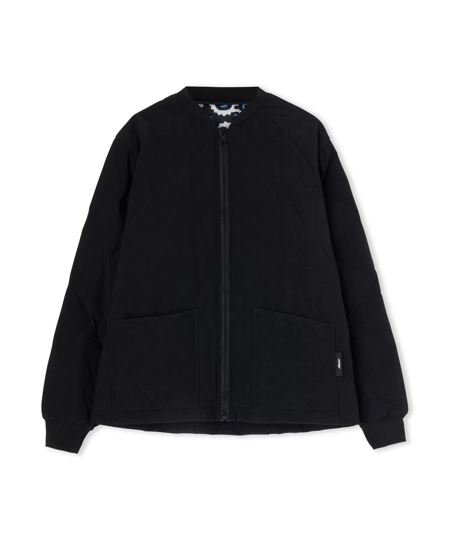 Uomo MSGM Giacca Bomber Imbottita Double-Face In Nylon Sport Leggero