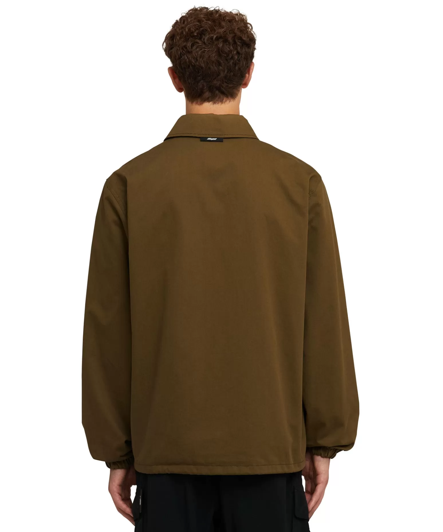 Uomo MSGM Giacca Worker In Cotone Colorblock