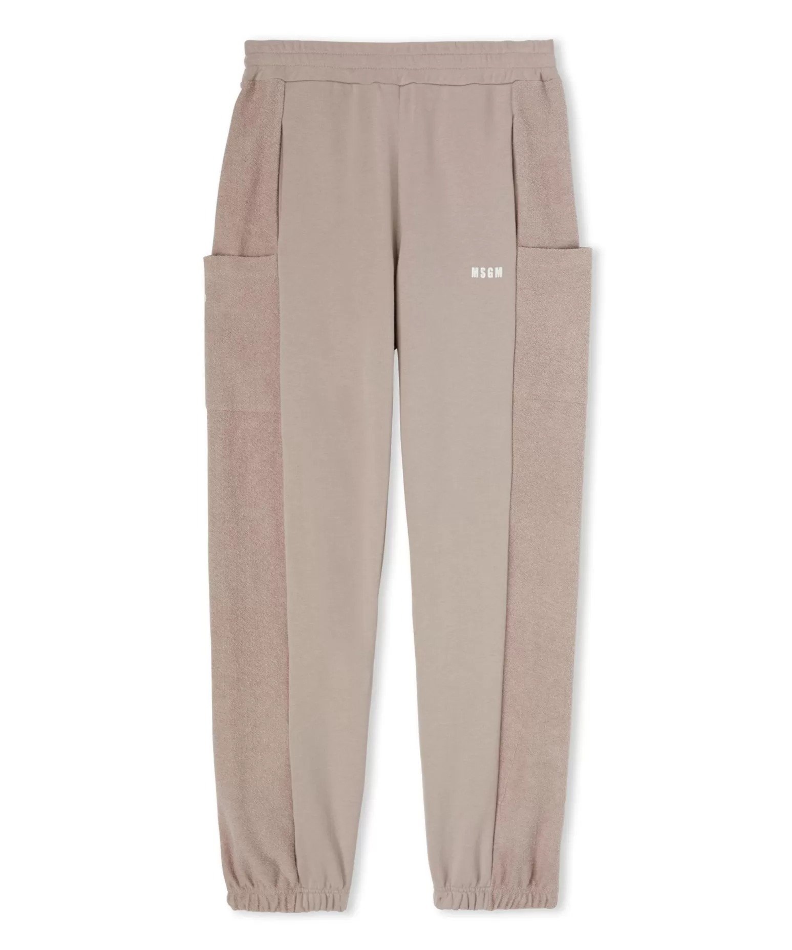 Donna MSGM Joggers In Cotone Organico Certificato Della Capsule Fantastic Green