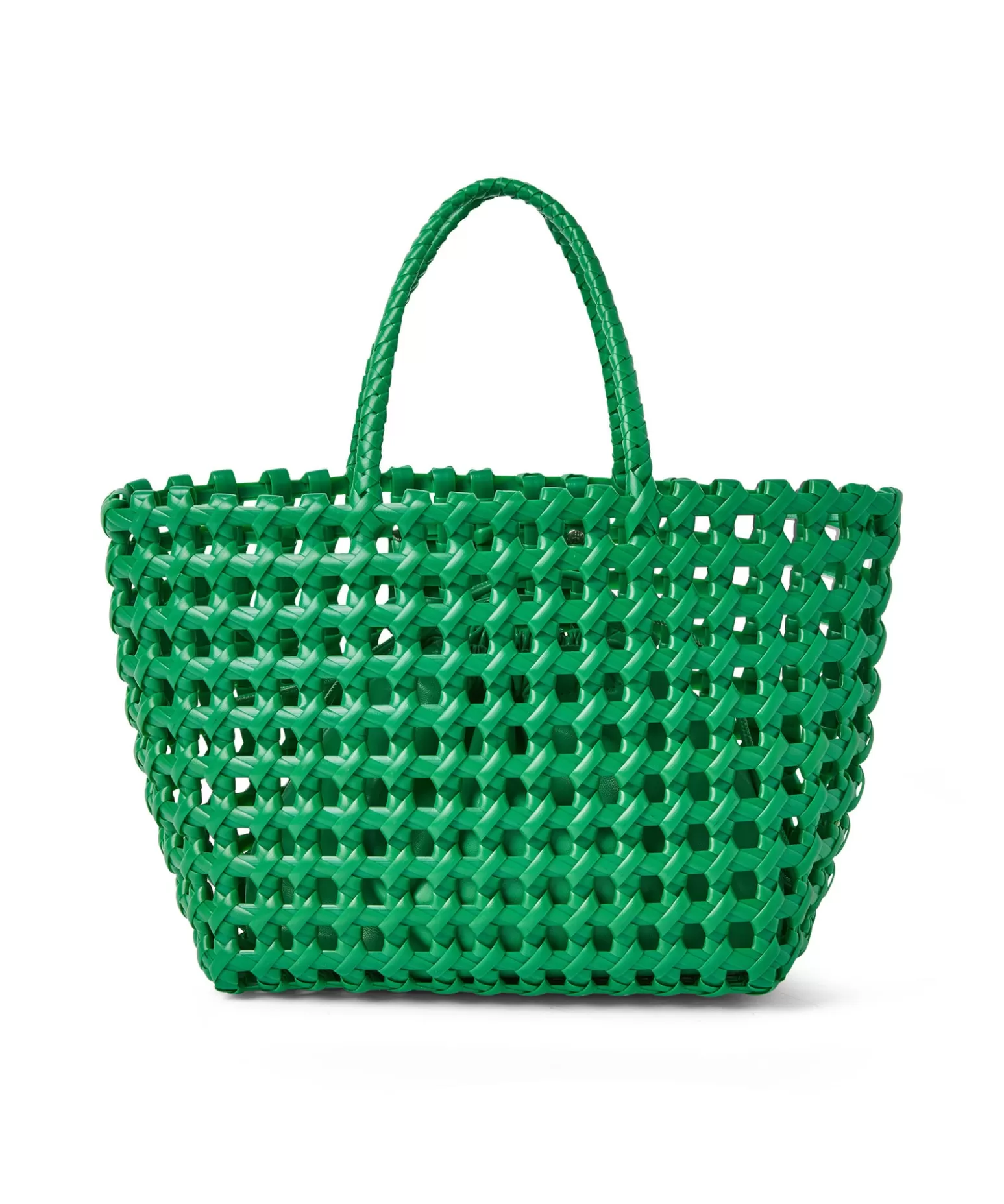Donna MSGM Mini Basket Net Bag Con Mini Pouch Corredata In Ecopelle