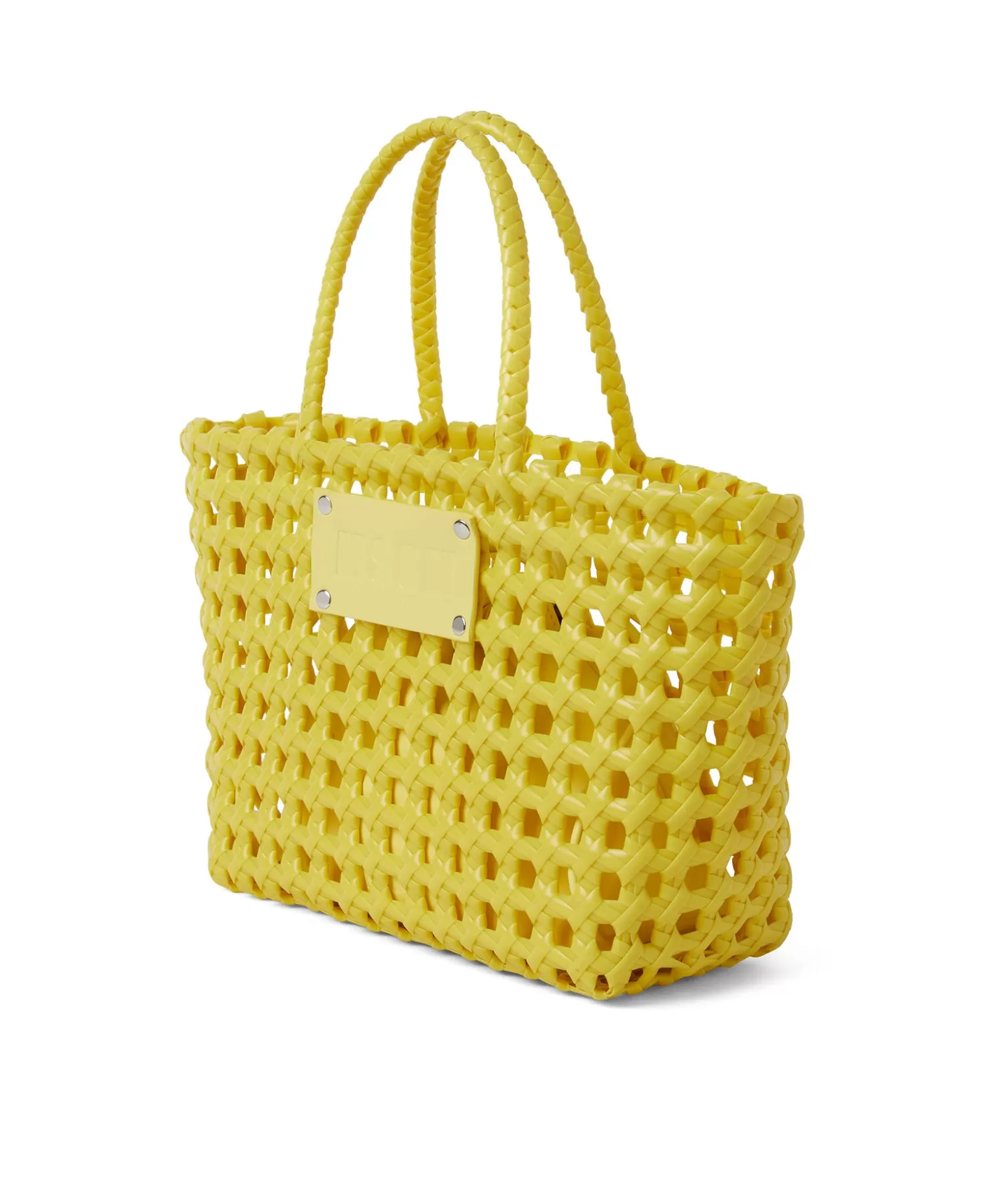 Donna MSGM Mini Basket Net Bag Con Mini Pouch Corredata In Ecopelle