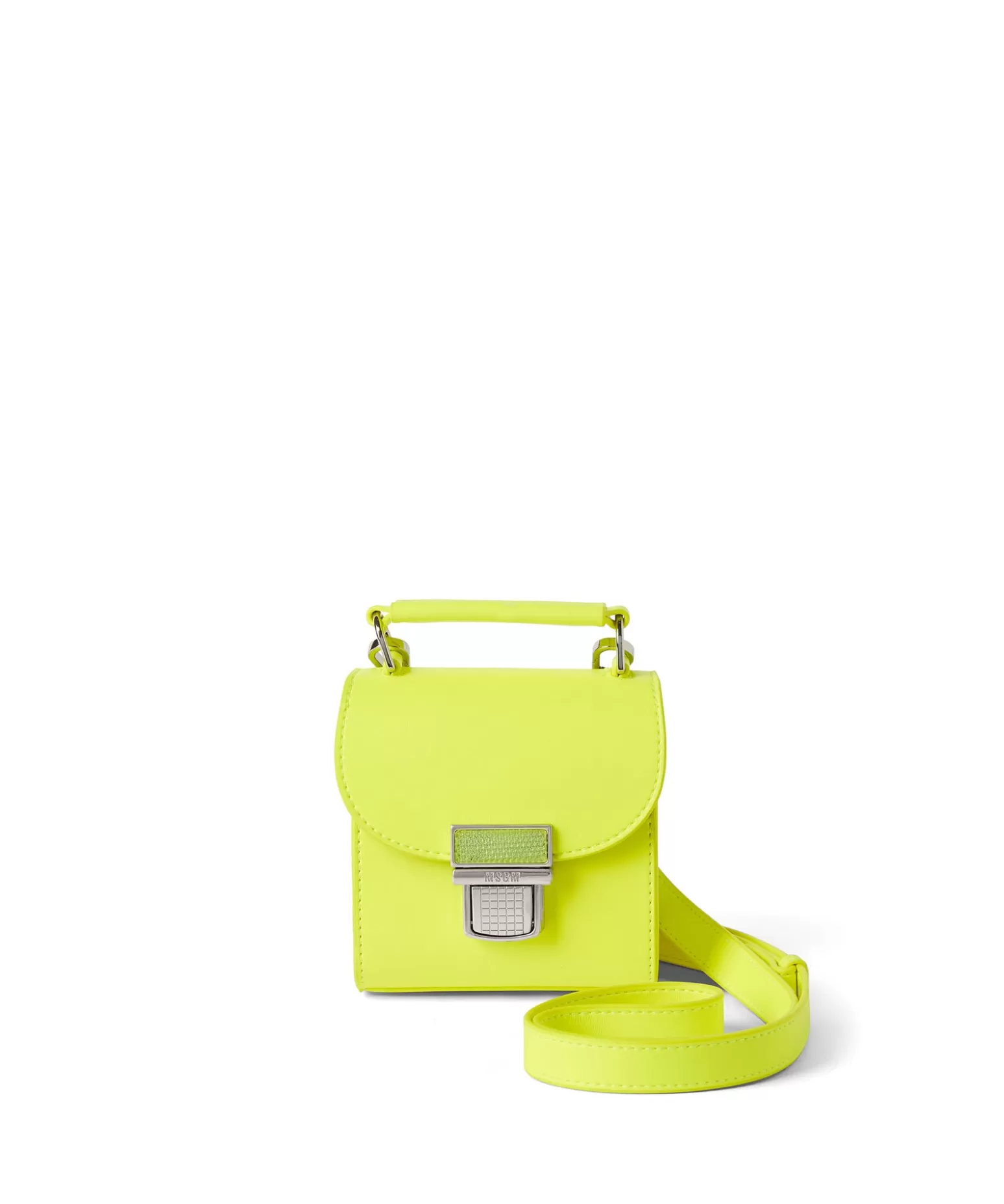 Donna MSGM Mini Clic Bag In Ecopelle