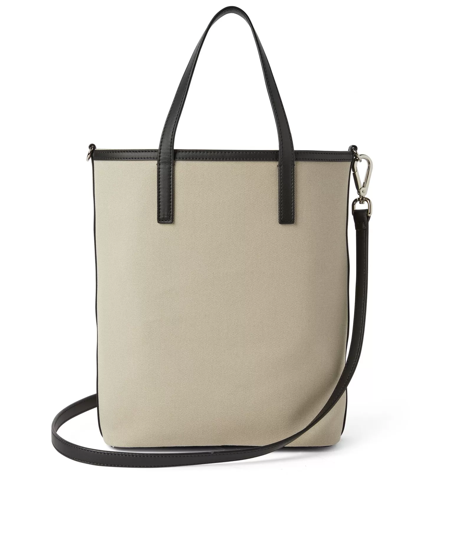 Donna MSGM Mini Tote Bag In Cotone Canvas E Dettagli In Pelle