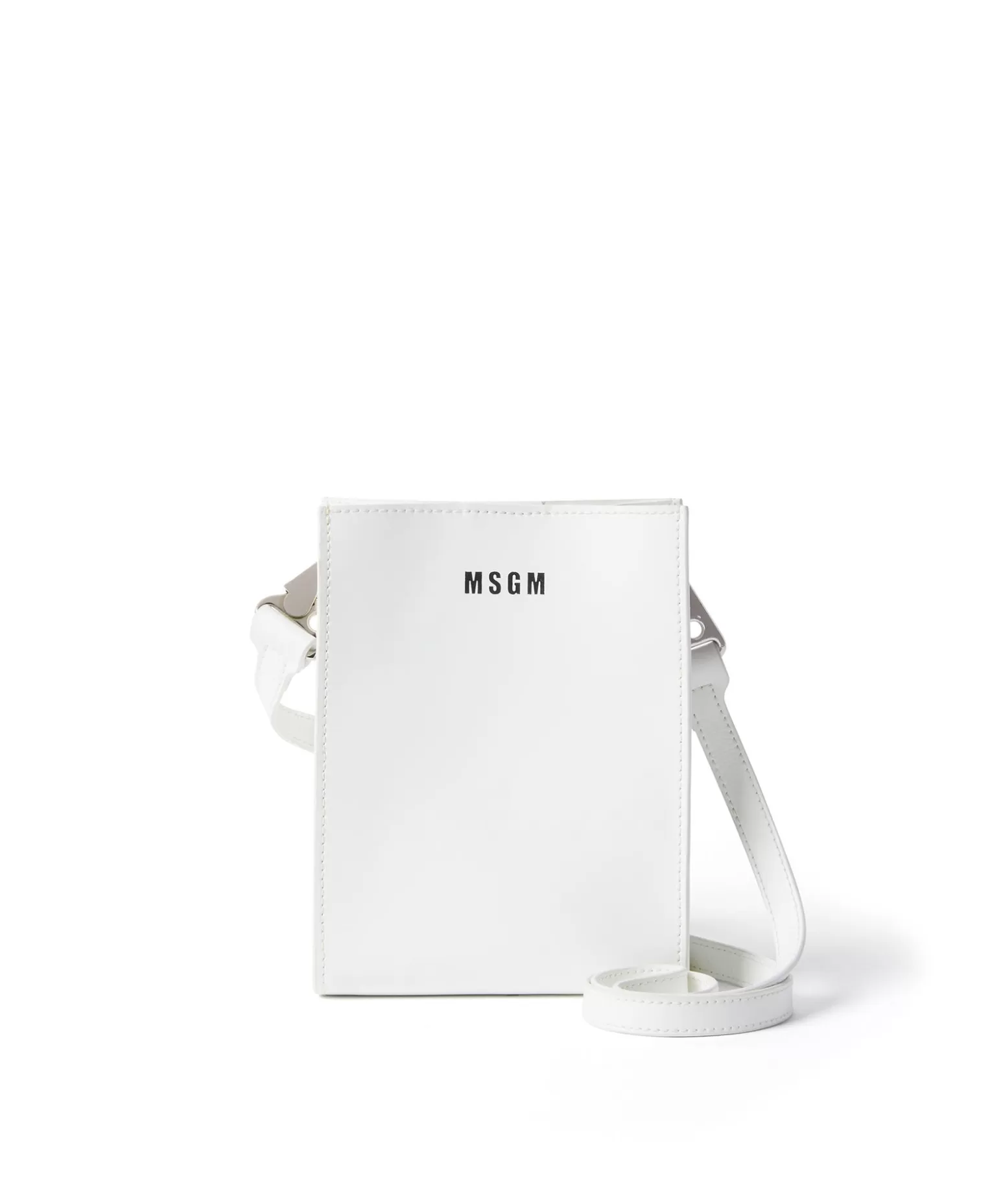 Donna MSGM Mini Tote Con Micrologo