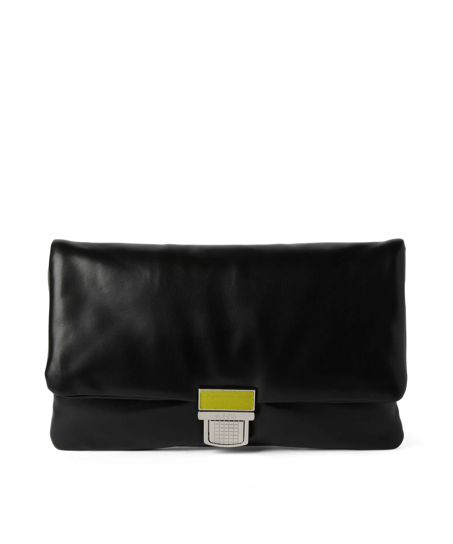 Donna MSGM Pochette Puffer Clic Bag In Ecopelle