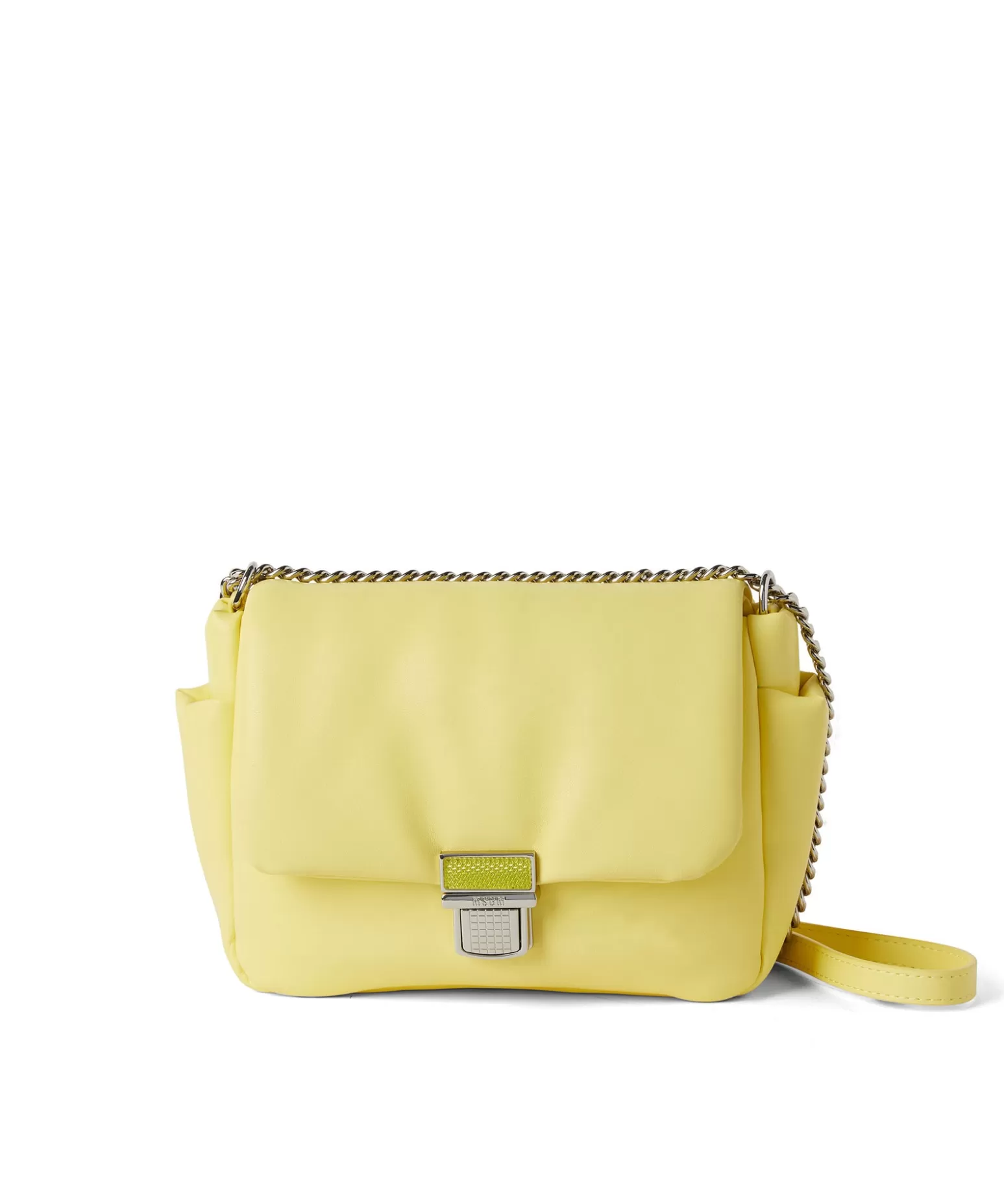 Donna MSGM Puffer Clic Bag In Ecopelle