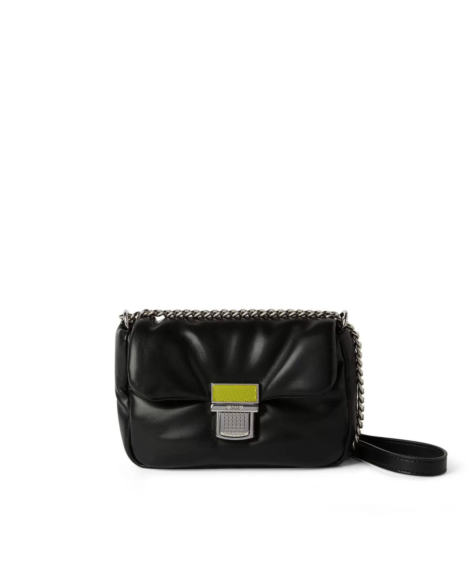 Donna MSGM Puffer Clic Bag In Ecopelle