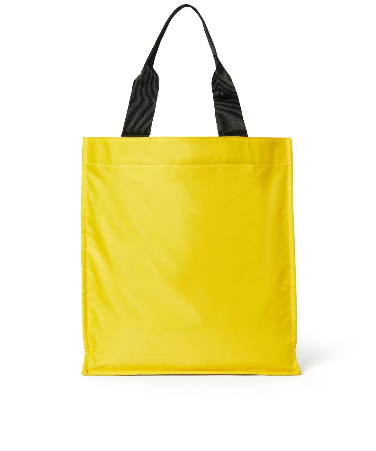 Donna MSGM Tote In Nylon Signature Con Logo Pennellato