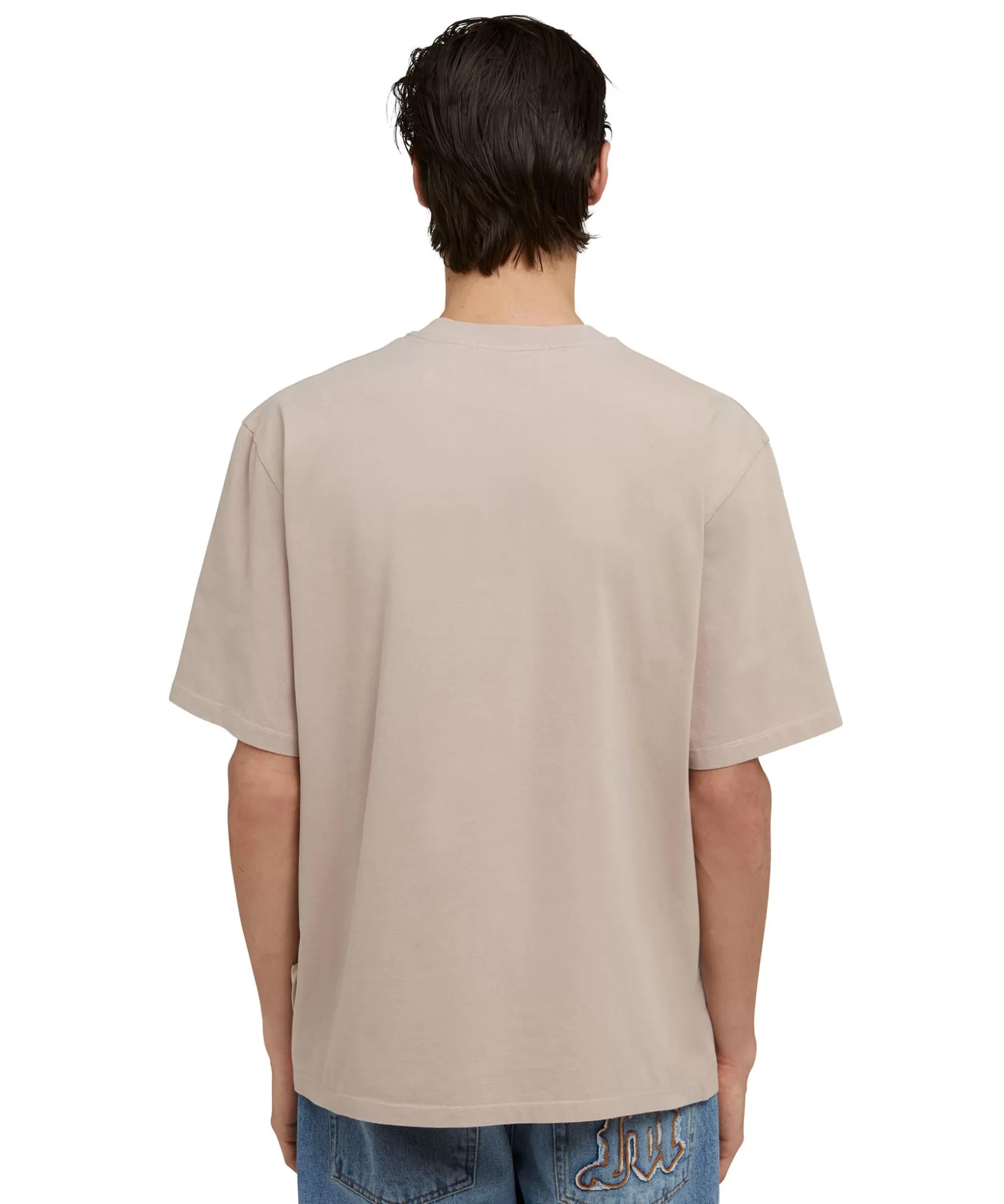 Donna MSGM T-Shirt Girocollo In Cotone Organico Della Capsule Fantastic Green