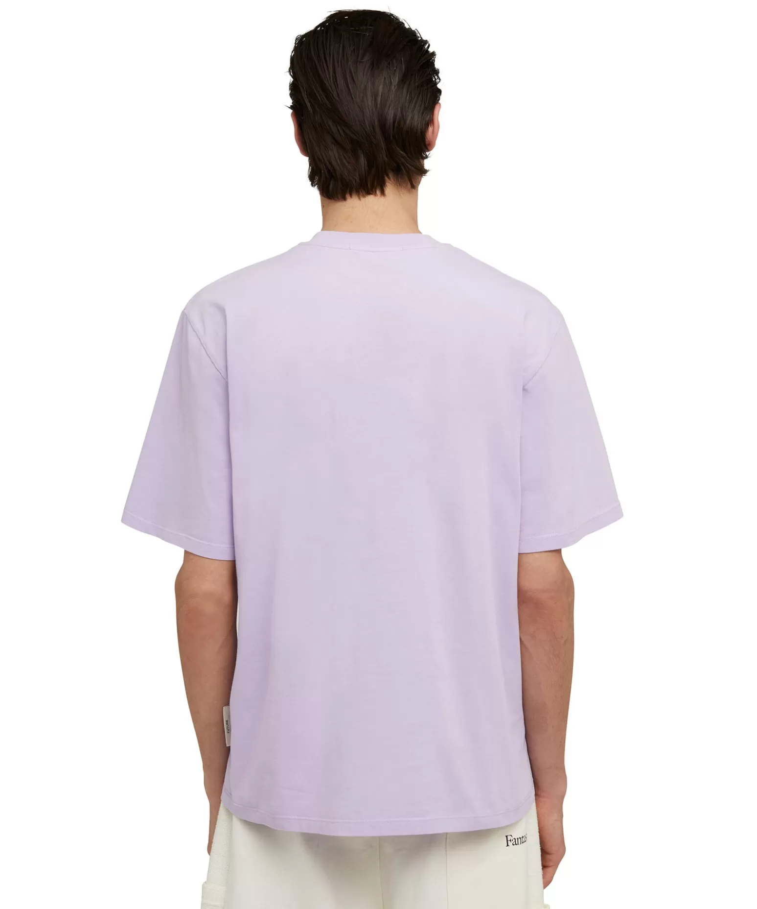Uomo MSGM T-Shirt Girocollo In Cotone Organico Della Capsule Fantastic Green
