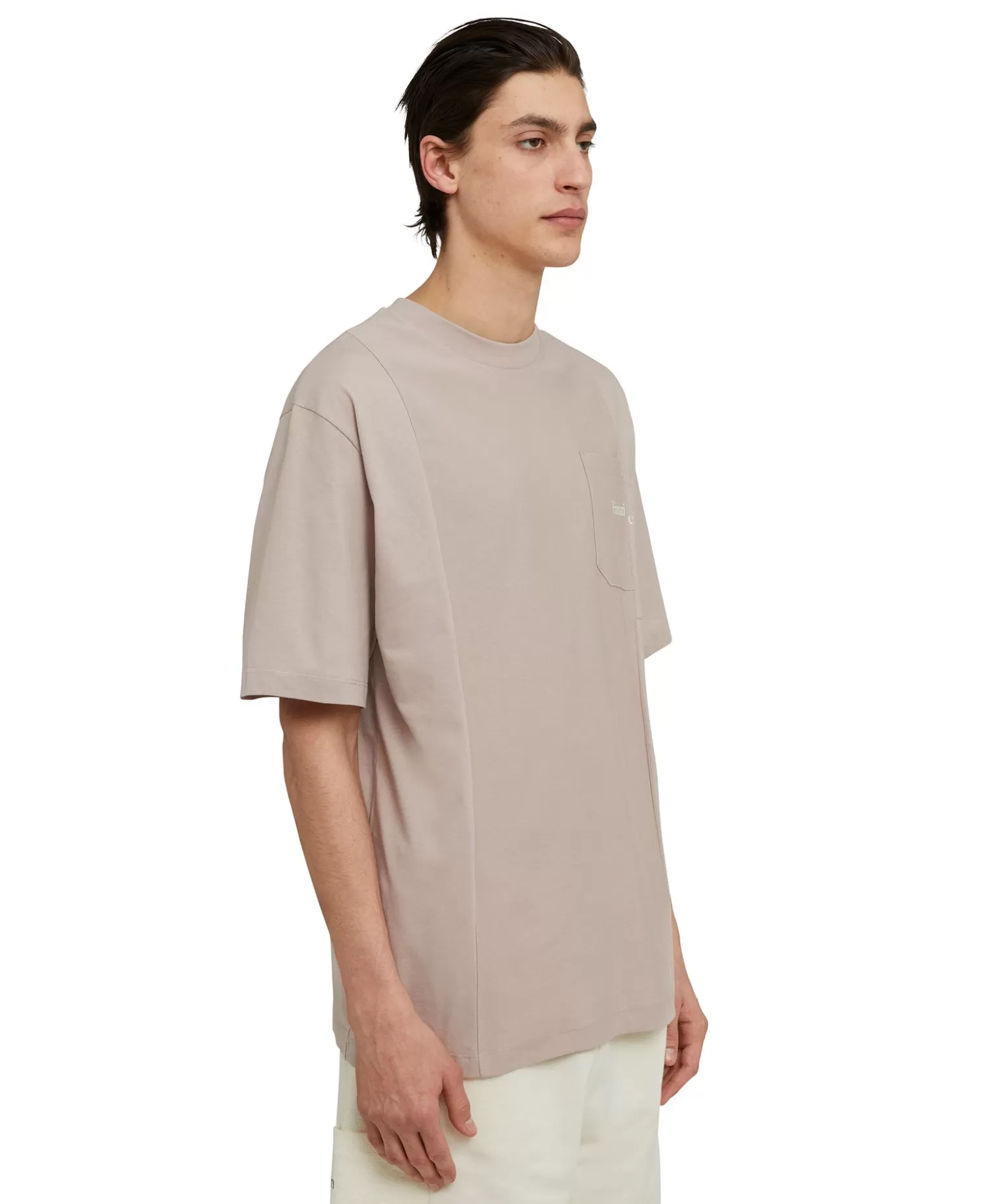 Uomo MSGM T-Shirt Girocollo In Cotone Organico Della Capsule Fantastic Green