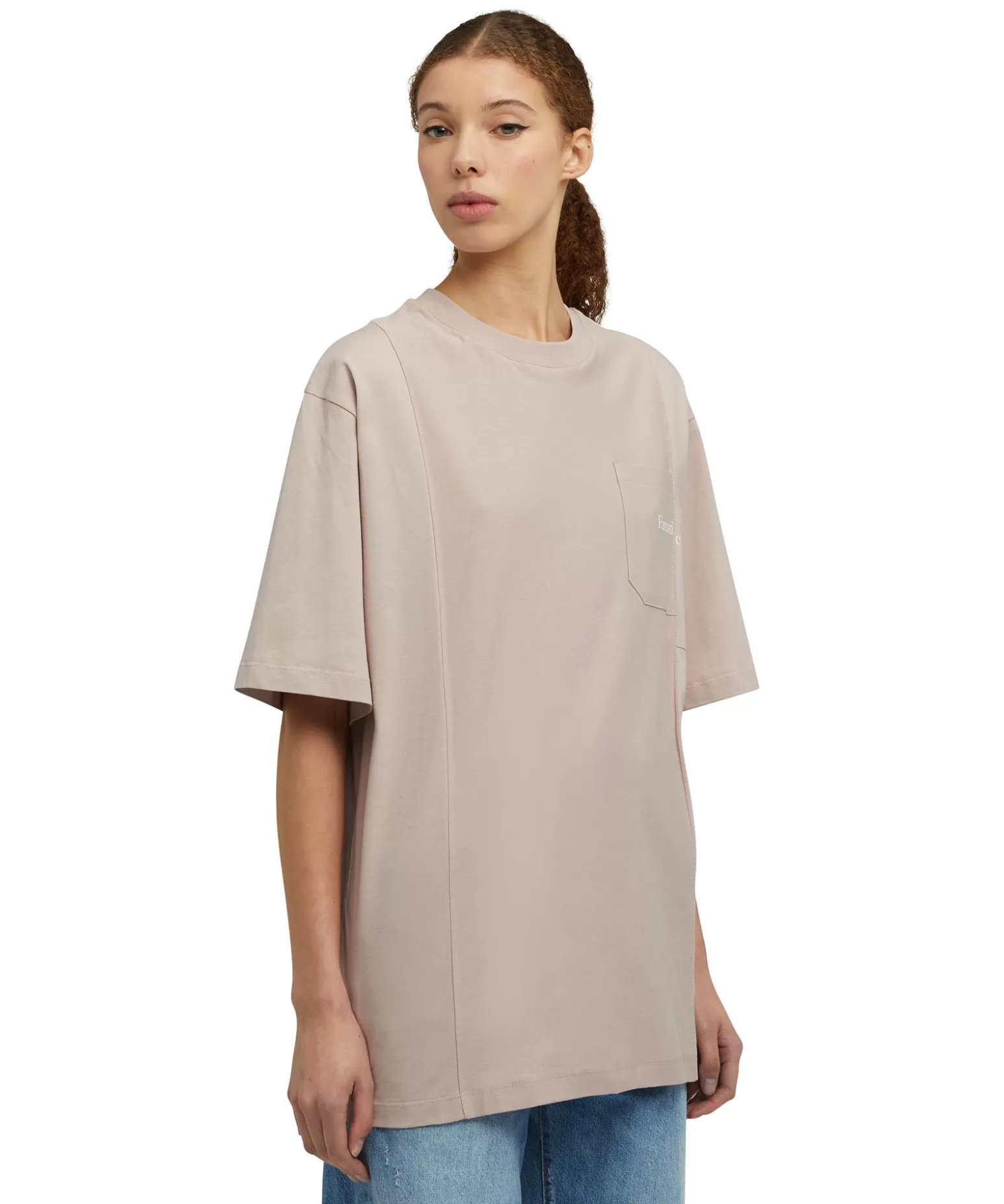 Uomo MSGM T-Shirt Girocollo In Cotone Organico Della Capsule Fantastic Green