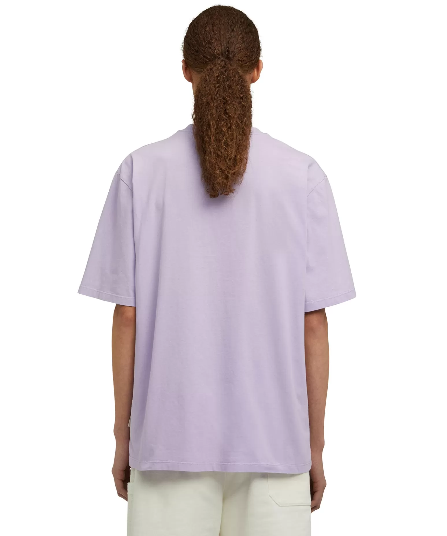 Uomo MSGM T-Shirt Girocollo In Cotone Organico Della Capsule Fantastic Green