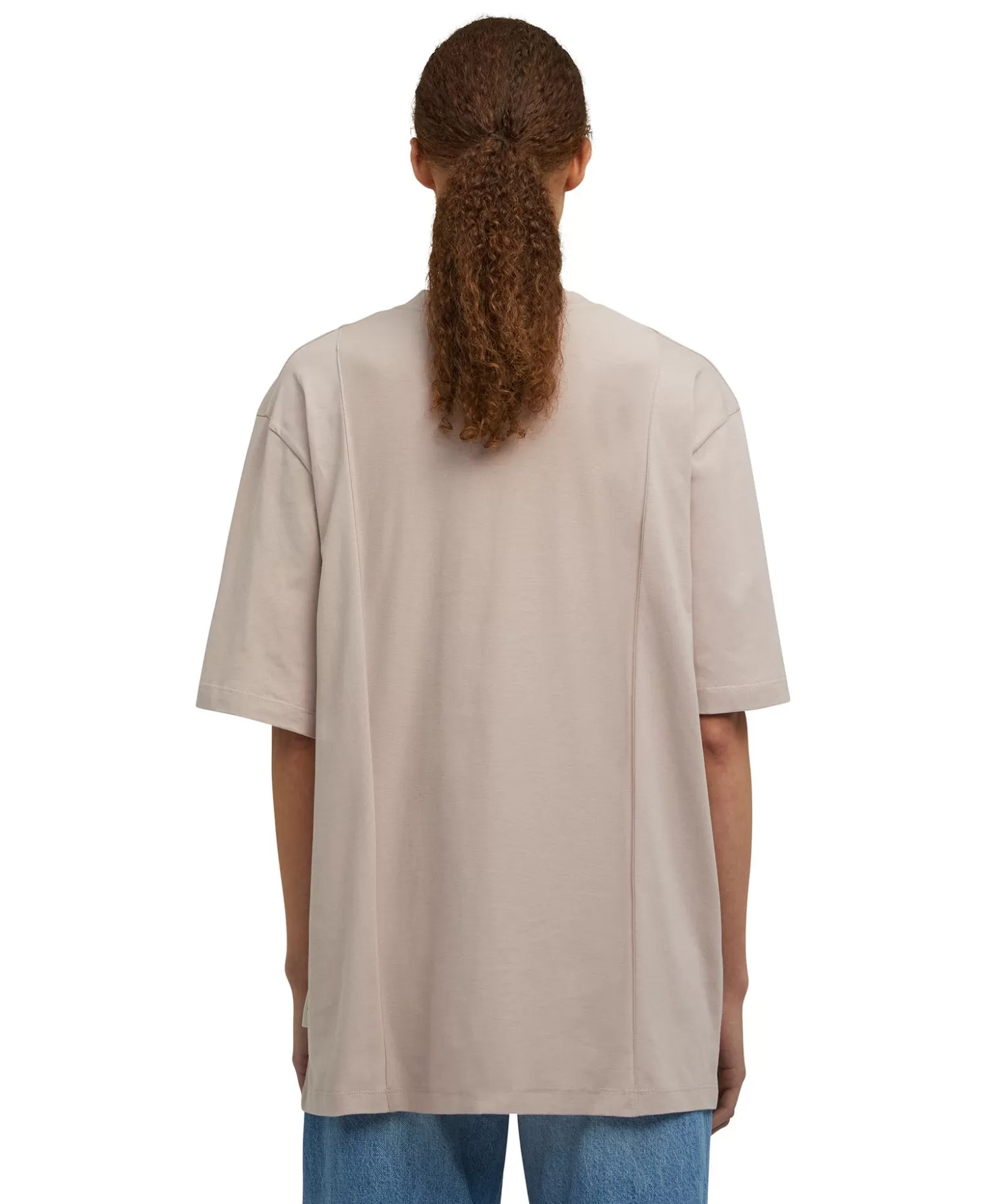 Uomo MSGM T-Shirt Girocollo In Cotone Organico Della Capsule Fantastic Green
