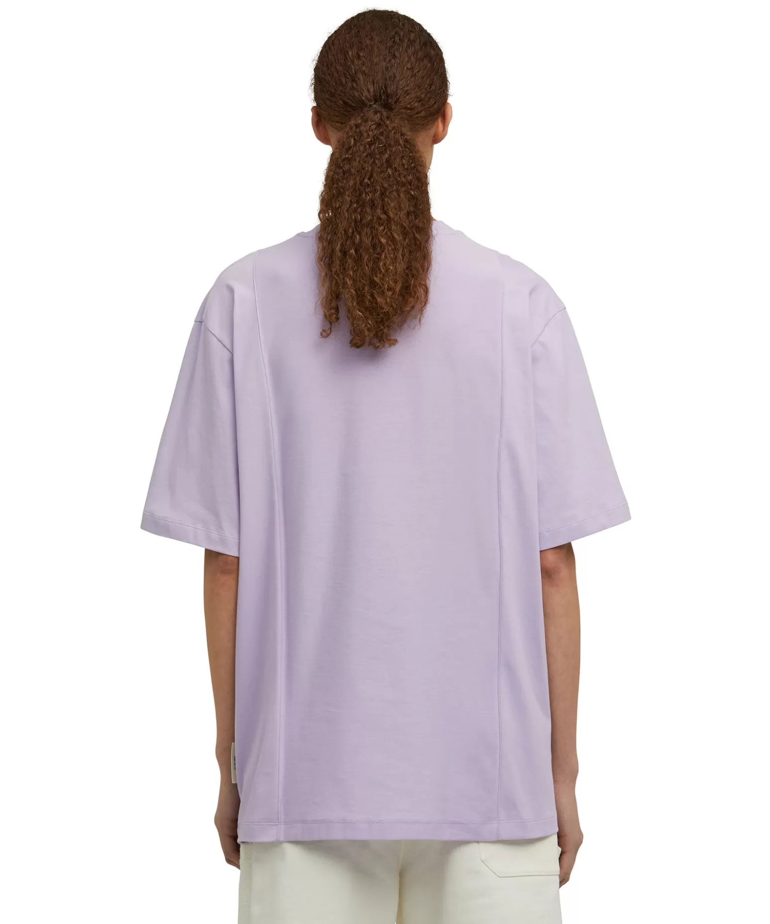 Uomo MSGM T-Shirt Girocollo In Cotone Organico Della Capsule Fantastic Green