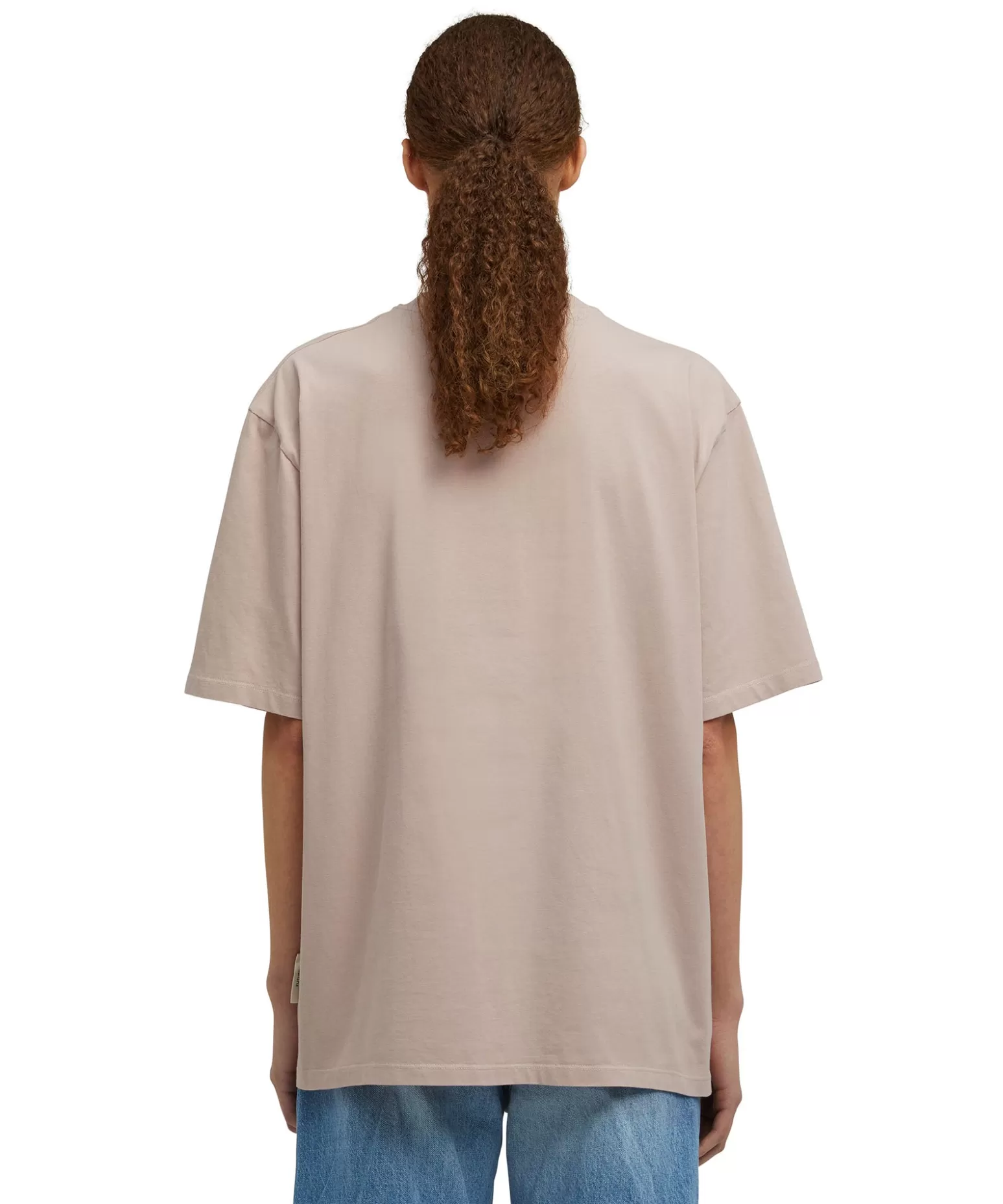 Donna MSGM T-Shirt Girocollo In Cotone Organico Della Capsule Fantastic Green